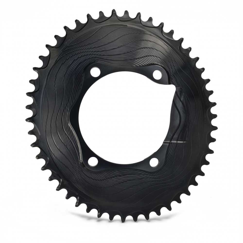 Oval 1-speed for 11sp 110 BCD 4b Shimano Asymmetric Road/Gravel