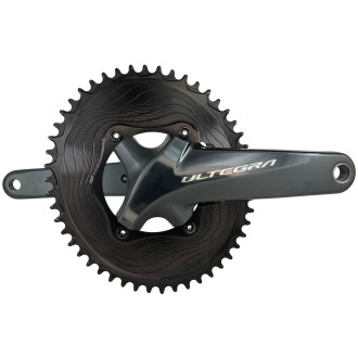 Oval 1-speed for 11sp 110 BCD 4b Shimano Asymmetric Road/Gravel