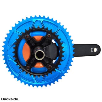 Upgrade AERO Kit for 105 R7100 2x12speed Chainrings + Cover