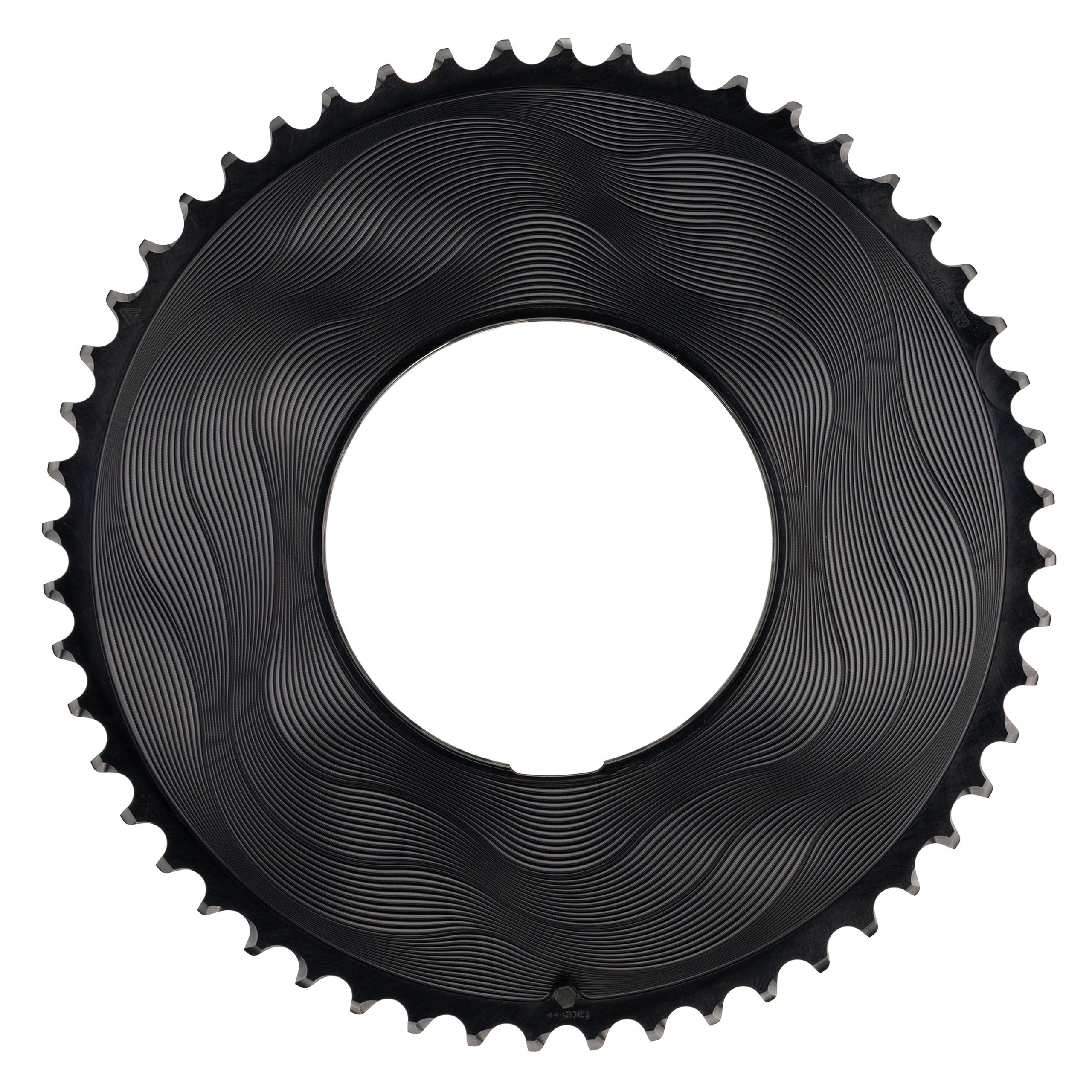 ALUGEAR AERO Round 2X Chainring Set for AXS DUB Thread Mount Power