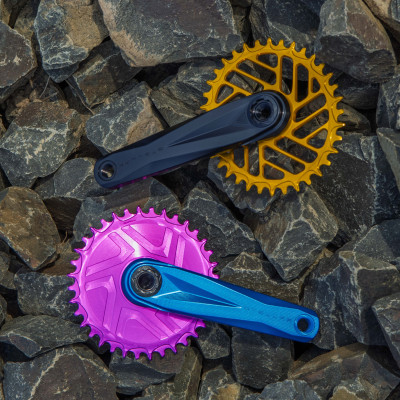 ALUGEAR Stellar Crankset: Power for Serious Mountain Bikers